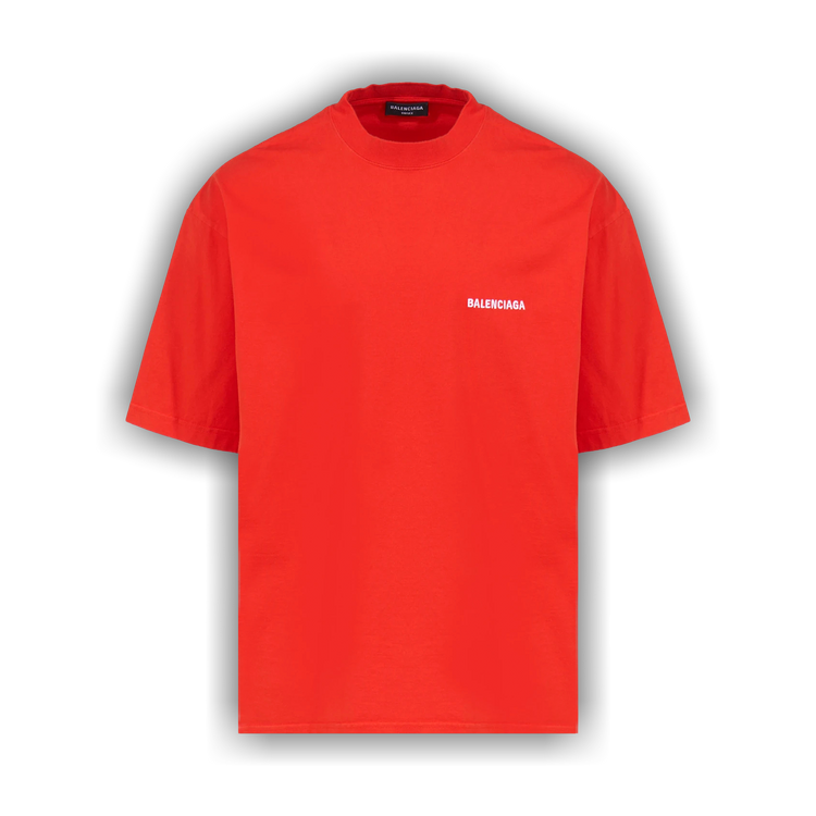 Balenciaga t shirt red online