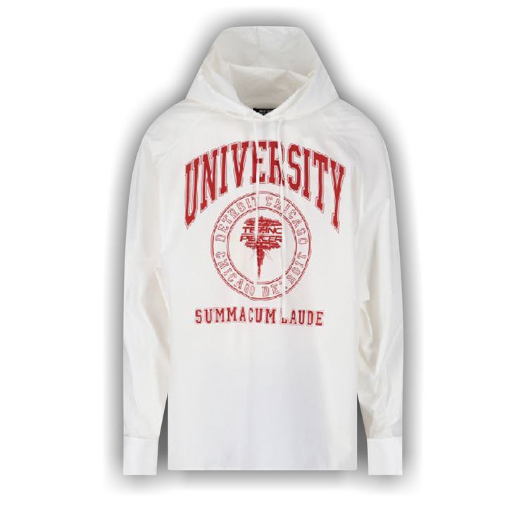 RAF SIMONS UNIVERSITY フーディシャツ S ホワイト Buy Raf Simons University Hoodie 'White' - 221 180A 0010 | GOAT