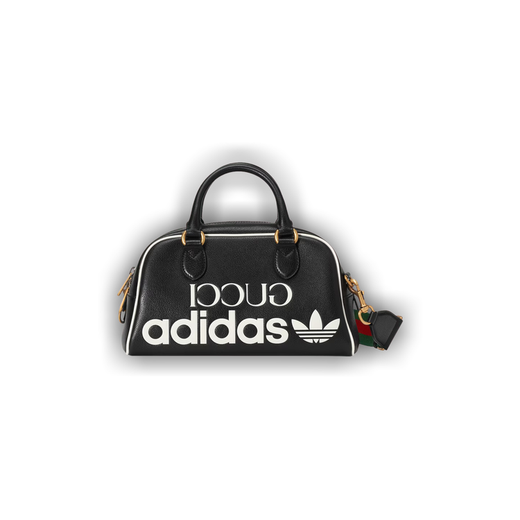 adidas x Gucci mini duffle bag black