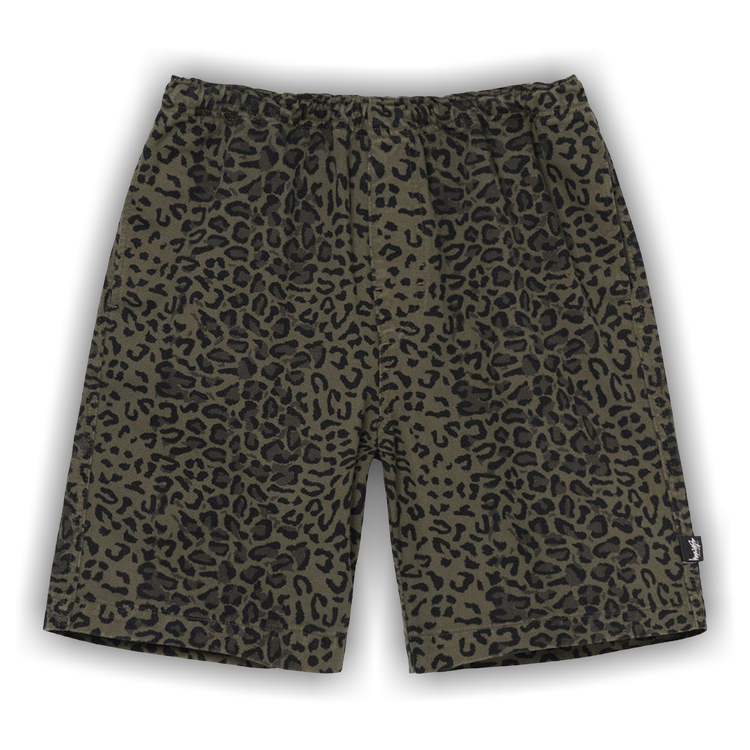 Stussy leopard print shorts hot sale