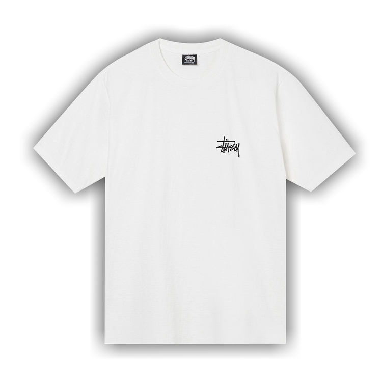 Buy Stussy Skull Wings Pigment Dyed Tee 'White' - 1904803 WHIT | GOAT