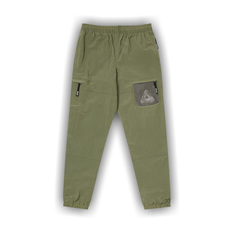 Buy Palace Cripstop Grid Joggers 'Olive' - P22JG141 | GOAT CA