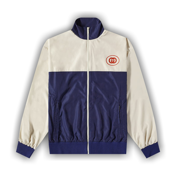 Buy Gucci GG Logo Track Jacket 'Navy' - 693017 XJEDC 4622 | GOAT