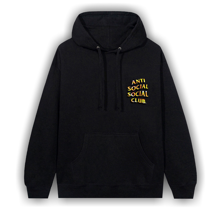 Buy Anti Social Social Club Hidden Messages 8.0 Hoodie 'Black' - 0657  100000106HM8H BLAC | GOAT
