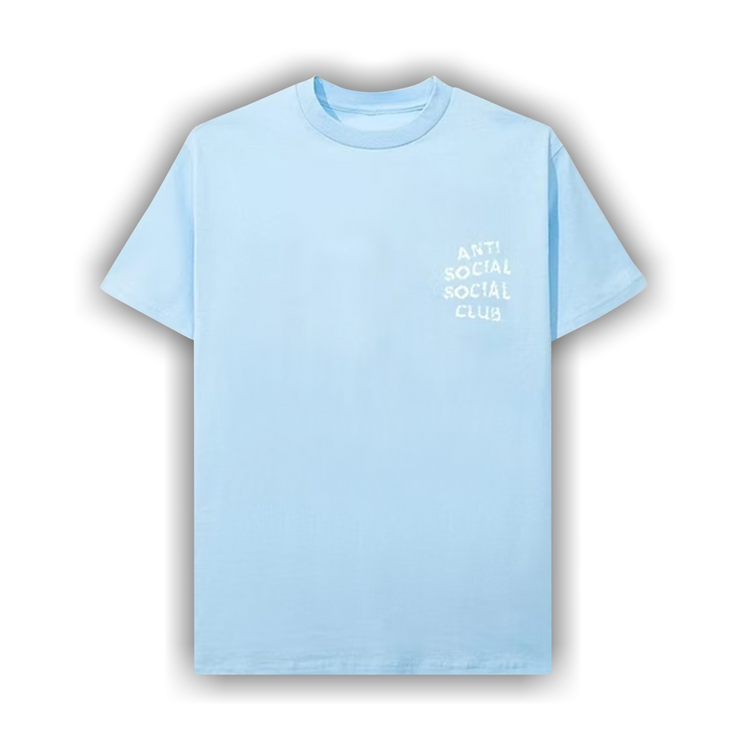 Buy Anti Social Social Club Partly Cloudy Tee Blue 0657 100000103PCT BLUE GOAT CA