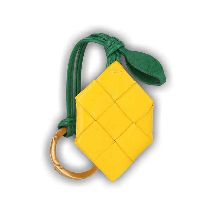 Buy Bottega Veneta Lemon Leather Key Ring 'Multicolor' - 619088 VCQC2 7041  | GOAT