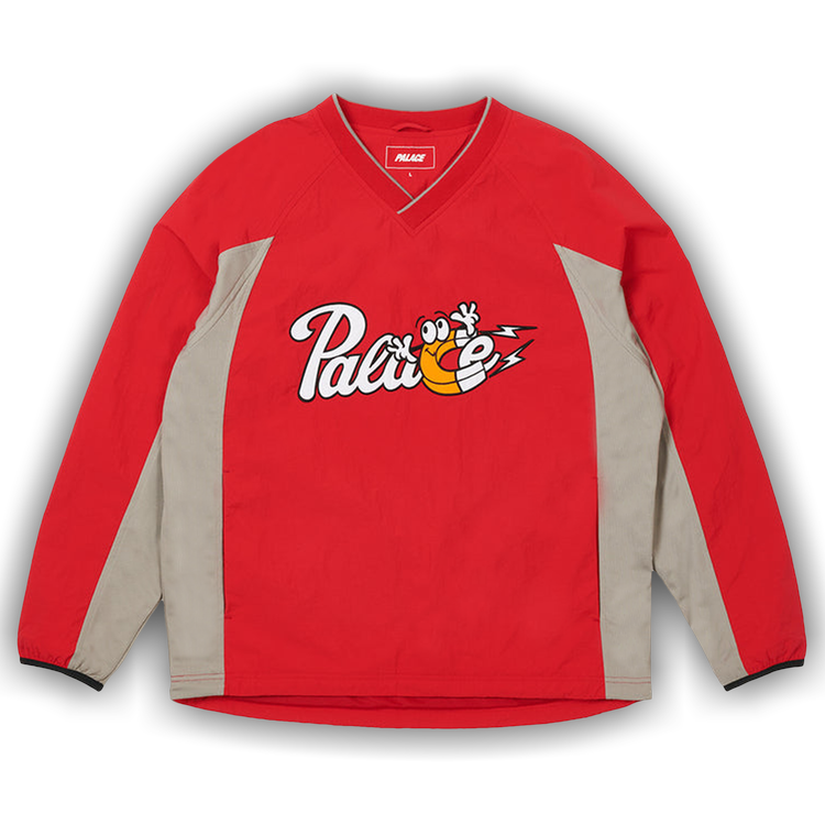 Palace Shell Pullover Jacket 'Red' | GOAT