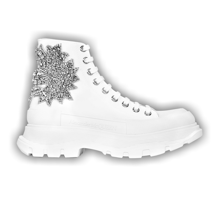 Buy Alexander McQueen Wmns Tread Slick Boot 'Crystal Cloud Buy Alexander McQueen Wmns Tread Slick Boot 'Crystal Cloud