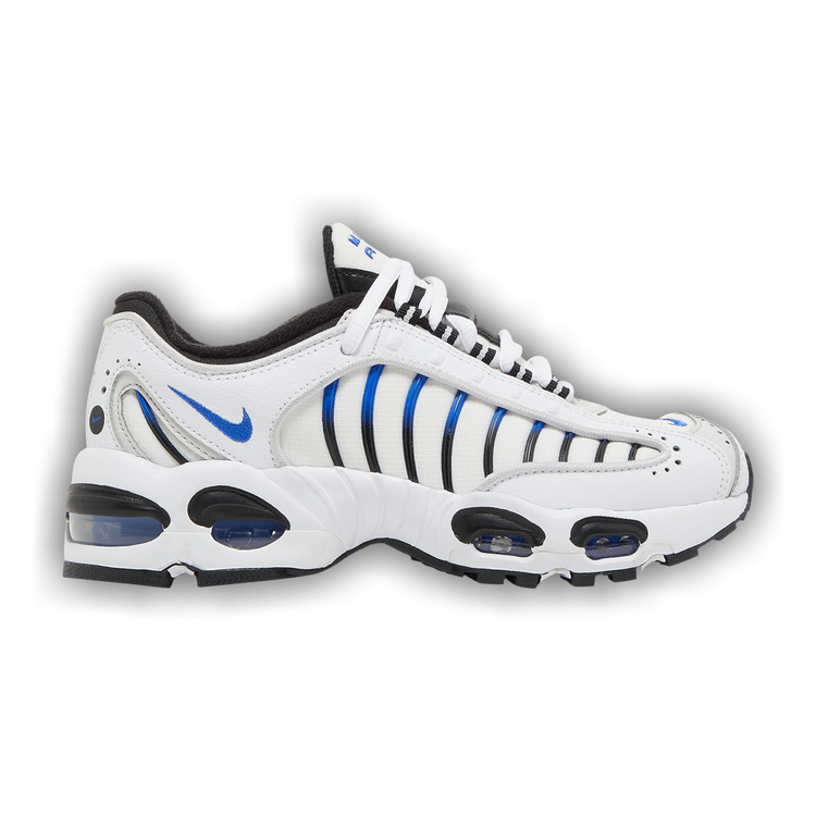 nike tailwind 4 white blue