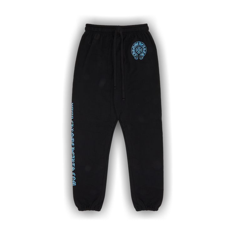 Buy Chrome Hearts Online Exclusive Sweatpants 'Black/Blue' - 1383 