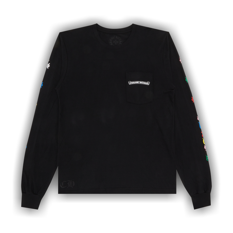 入手困難★送料込！【Chrome Hearts】Boost L/S Tシャツブラック Buy Chrome Hearts Cross Long-Sleeve T-Shirt 'Black