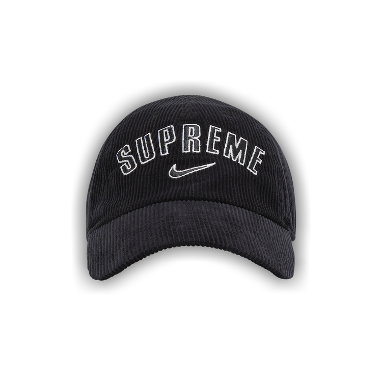 Supreme x Nike Arc Corduroy 6-Panel 'Black'