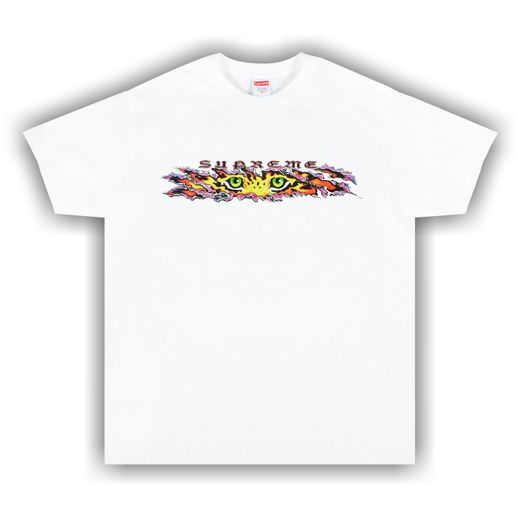 Buy Supreme Eyes Tee 'White' - SS22T10 WHITE | GOAT