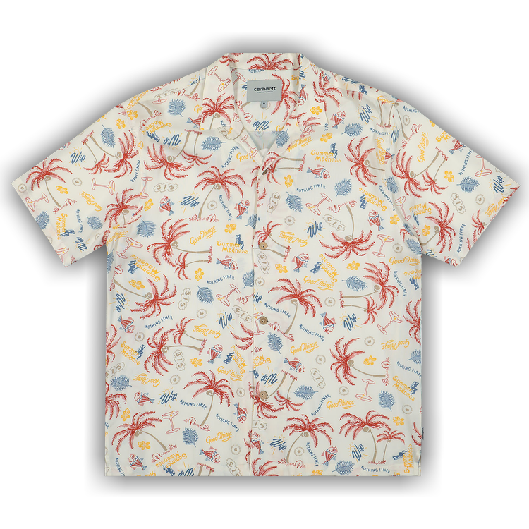 Buy Carhartt WIP Short-Sleeve Mirage Shirt 'Wax' - I030044 WAX | GOAT