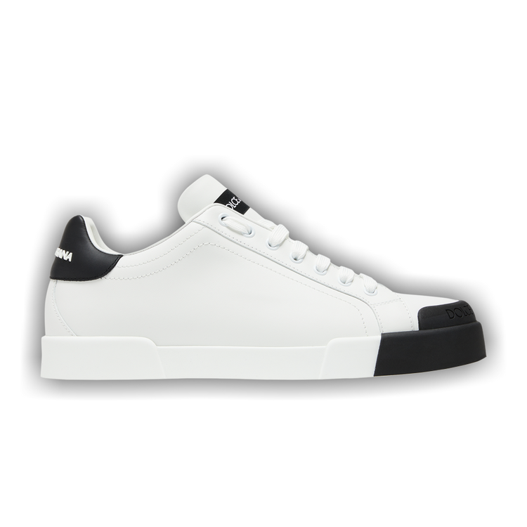 Buy Dolce & Gabbana Portofino Low 'White Black' - CS1802