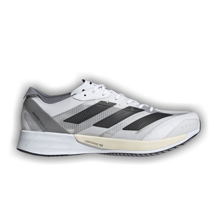 Buy Adidas Adizero Adios 7 'White Black Grey' - GX6646 | GOAT
