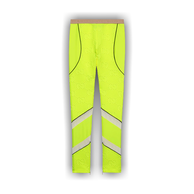 【新作入荷!!】  Stretch GG Gucci Buy Jersey Yellow 'Fluorescent Leggings エプロン・三角巾