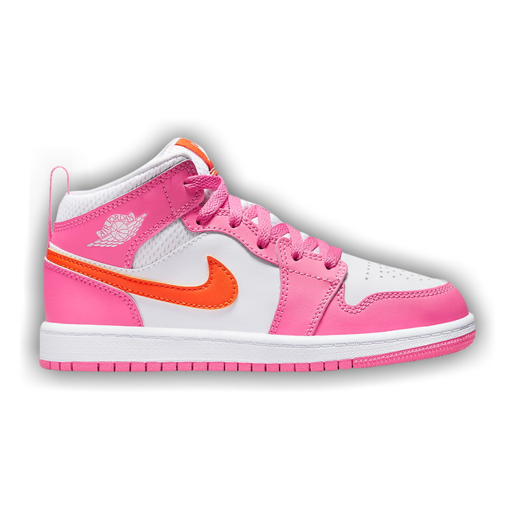 Air Jordan 1 Mid GS Pinksicle Orange