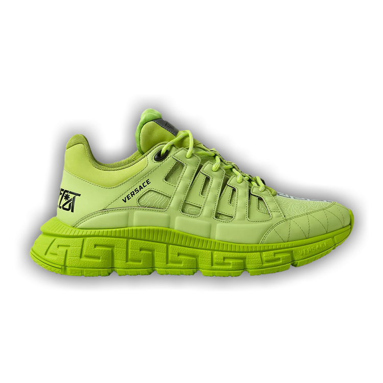 Versace Neon Green Black Gum Sneaker SS19