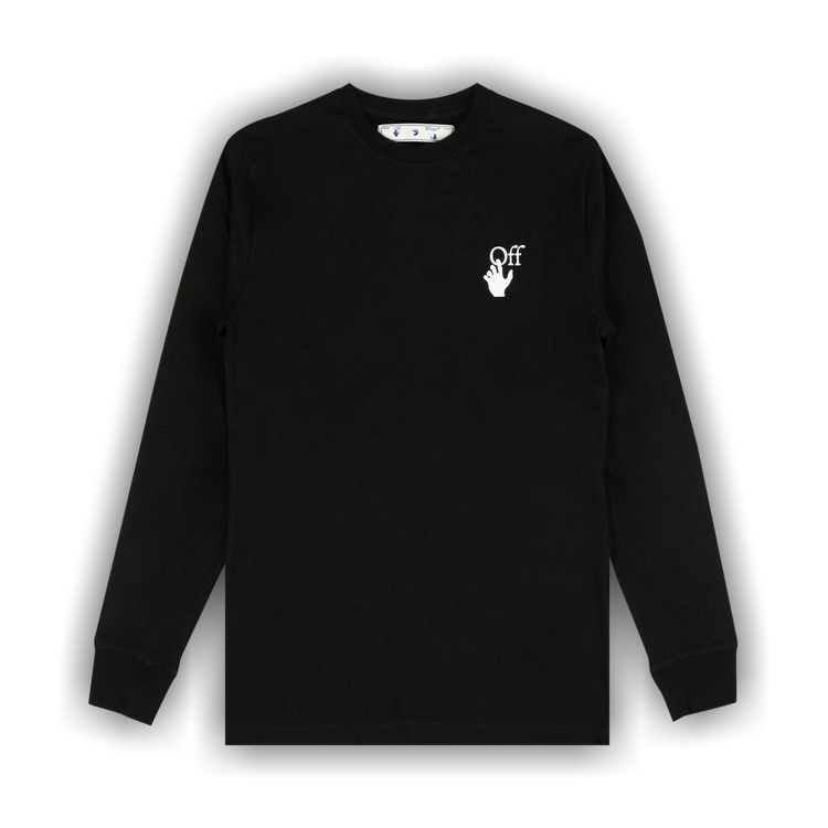 Tシャツ・カットソー OFF WHITE Men Sweater 76848 OMBA054S24FLE0031001 73701 Black 楽天市場】オフホワイト OFF-WHITE メンズ トップス ロンT
