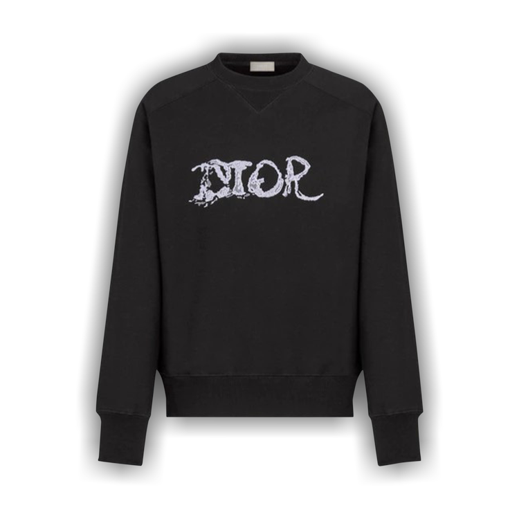 Buy Dior x Peter Doig Crewneck 'Black' - 143J684C0531 | GOAT
