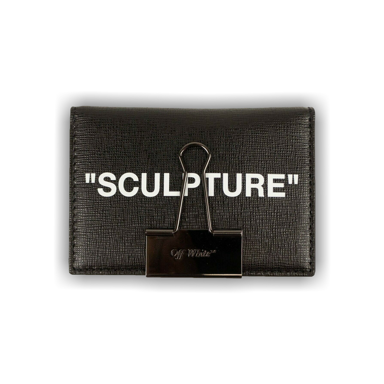Off white sculpture card holder 2025