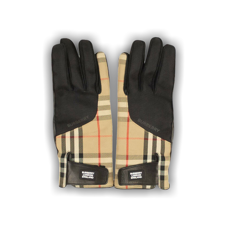 Burberry gloves kids white deals