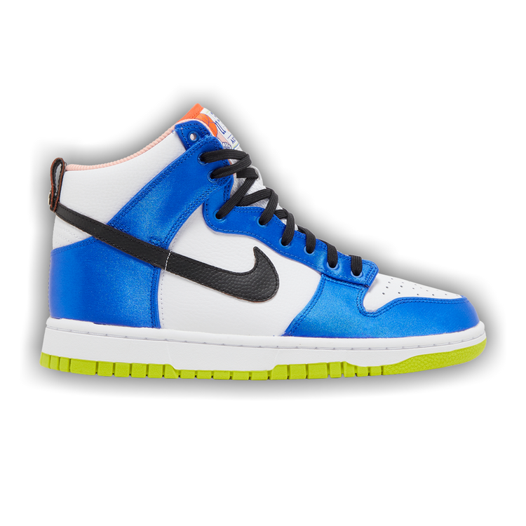 ウィメンズ Nike Dunk High Blue Satin ダンク ブルーサテン Womens Nike Dunk High “Blue Satin” Sneaker Review - YouTube