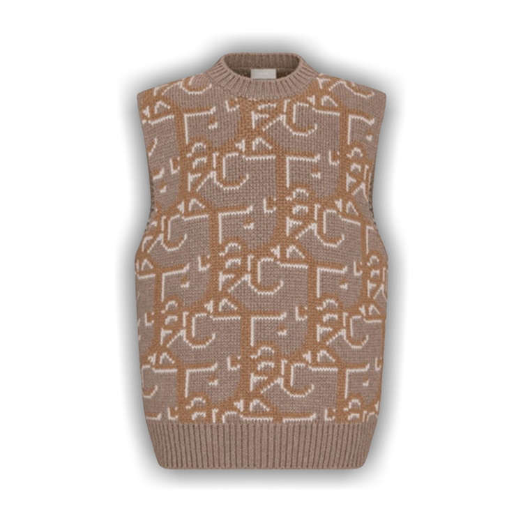 ブランドバッグ 人気ランキング2024 Cactus x Dior Buy Jack 'Beige Sweater Sleeveless Oversized ベスト
