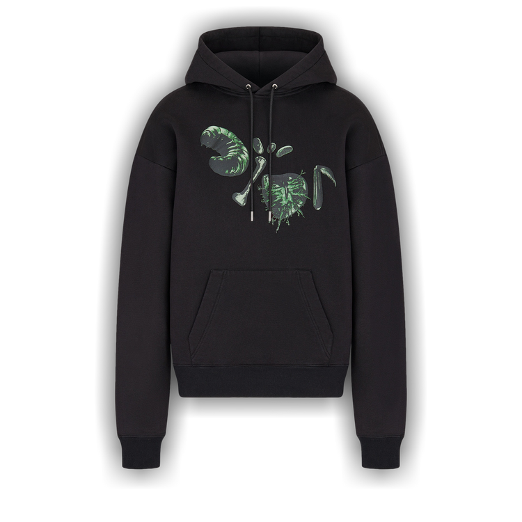 Buy Dior x Cactus Jack Oversized Hooded Sweatshirt 'Black' - 283J678B0531  C986 | GOAT