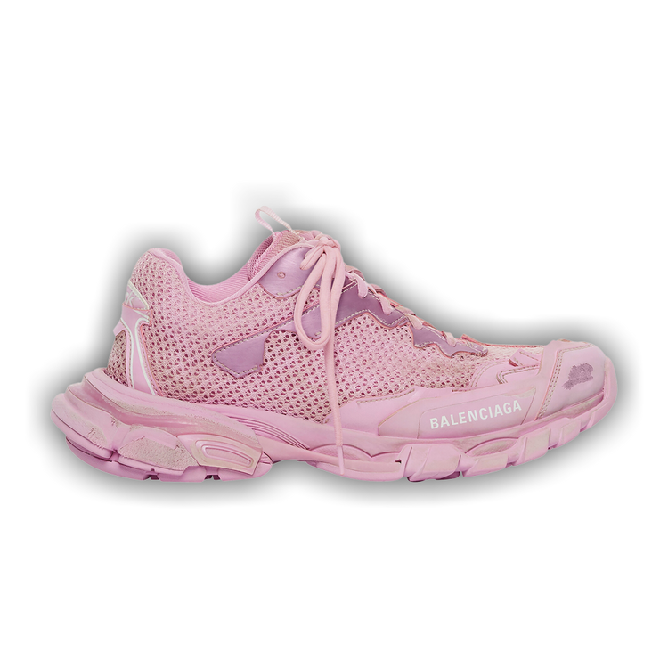 スニーカー BALENCIAGA Men Sneakers 700873 W3RF1 5090 EU35 5090 PINK WHI Buy Balenciaga Wmns Track.3 Sneaker 'Pink' - 700873 W3RF1