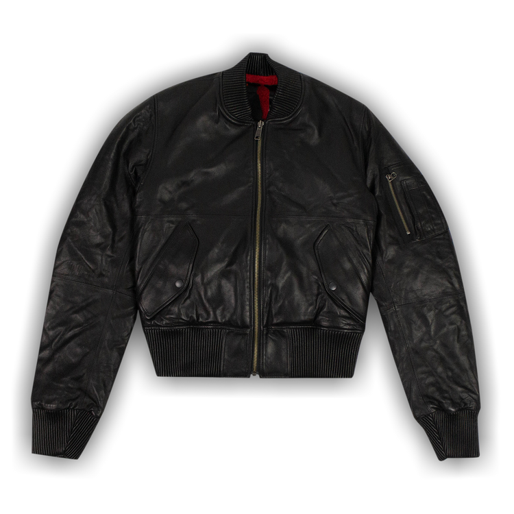 Vlone leather jacket on sale