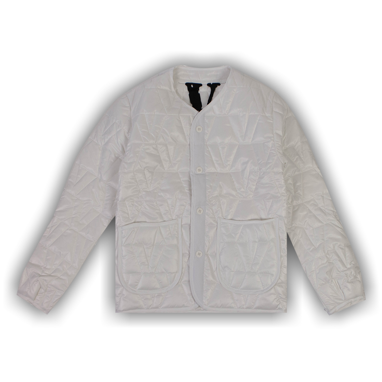 Buy Vlone Quilted Jacket 'Whte' - 1020 100000308QJ WHTE | GOAT