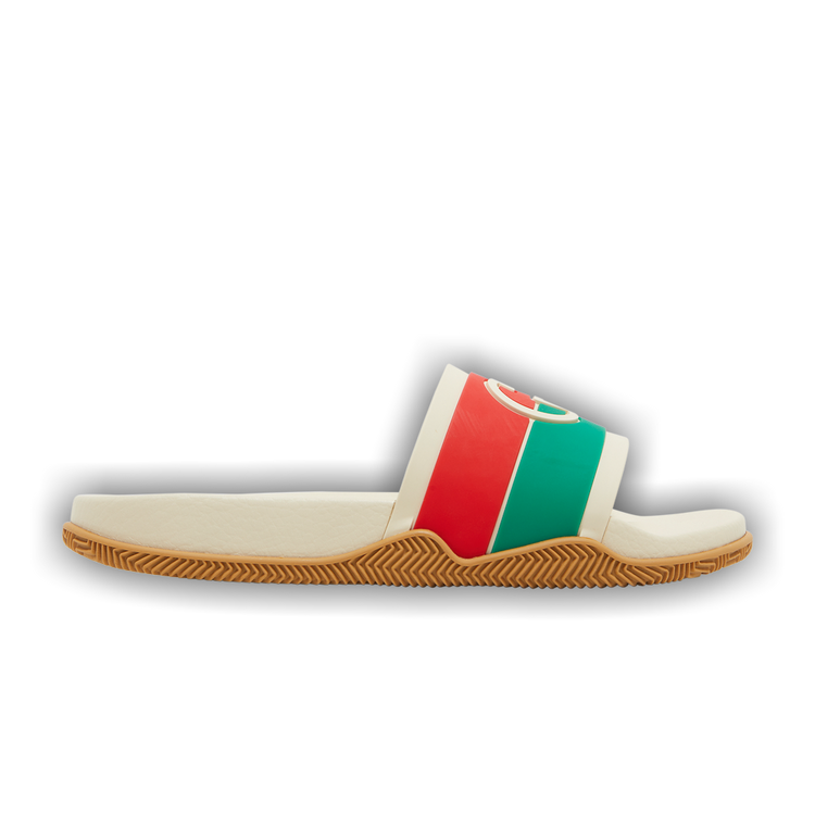 Buy Gucci Slide 'Interlocking G - Orange Green' - 655265 JFA00