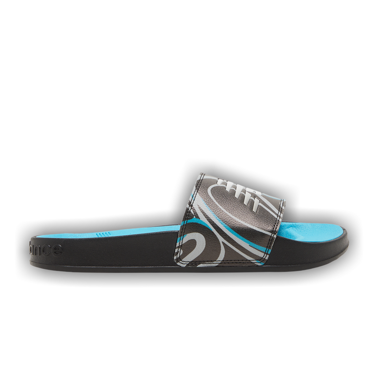 Buy 200 Slides 'Black Virtual Sky' - SMF200BL | GOAT