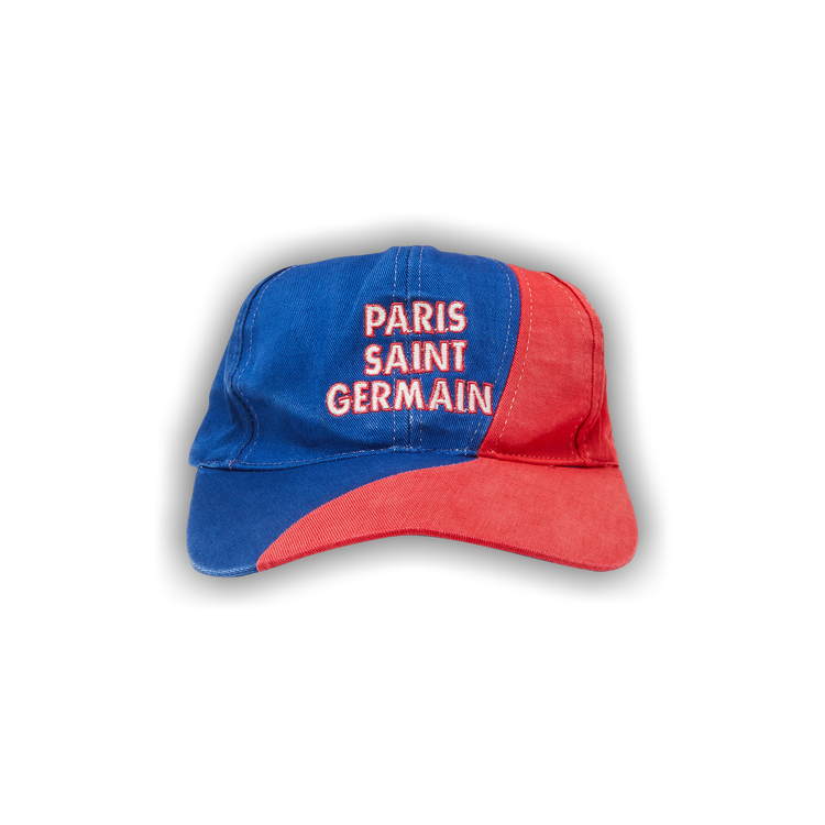 [Pre-Loved] Saint Laurent Paris Male Saint Laurent Paris hat / cap Uni  white / blue white/red/blue snapback cap with patch please don't leave me