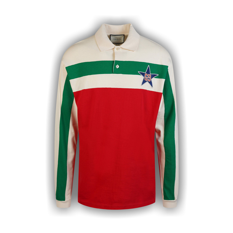 独特の上品 Polo Rugby Long-Sleeve Gucci Buy 'Multicolor' XJBAD 573262 - ブレスレット・バングル