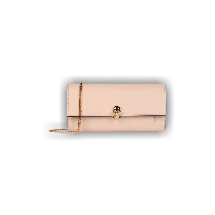 【関税負担】 ALEXANDER MCQUEEN SKULL CHAIN WALLET McQueen Skull Chain Wallet in Blue for Men | Lyst