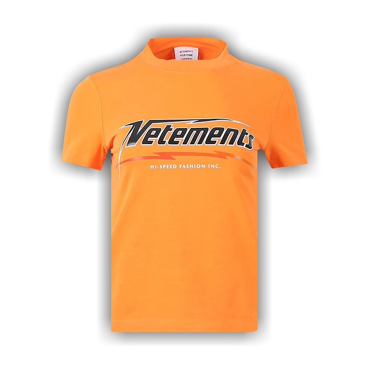 送料関税込★ VETEMENTS Ｔシャツ VETEMENTS ロゴ Tシャツ | ブラック | FARFETCH JP