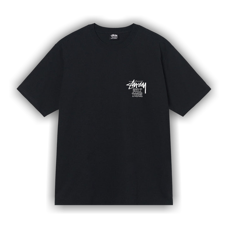 Buy Stussy Built Tough Tee 'Black' - 1904893 BLAC | GOAT