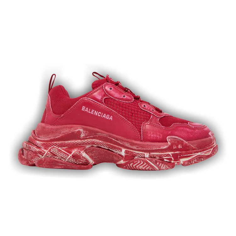 All red sales balenciaga triple s