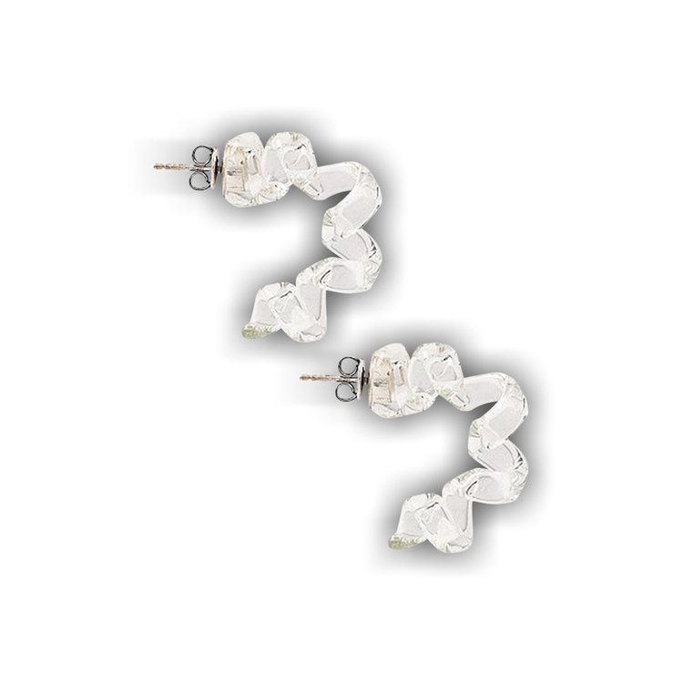 Buy Bottega Veneta Earrings 'Transparent' - 676451 V507R