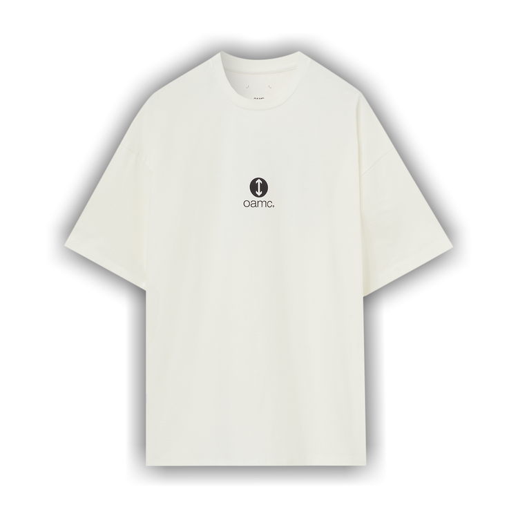 ★OAMC★ Pointer T-Shirt Off White 23E28OAJ21COT00727101 Oamc Men's Off-White Donner Organic Cotton T-Shirt, Size