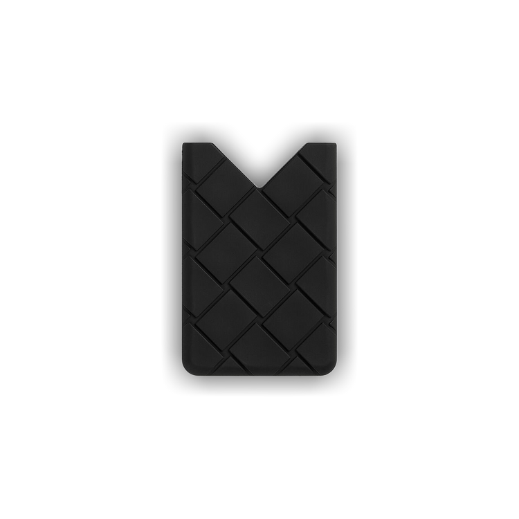 Buy Bottega Veneta Rubber Cardcase 'Black' - 689217 V0EY0 1000