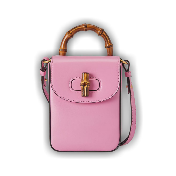 海外最新 Pink' 'Nice Handbag Mini Bamboo Gucci Buy - UZY0T 702106 小物