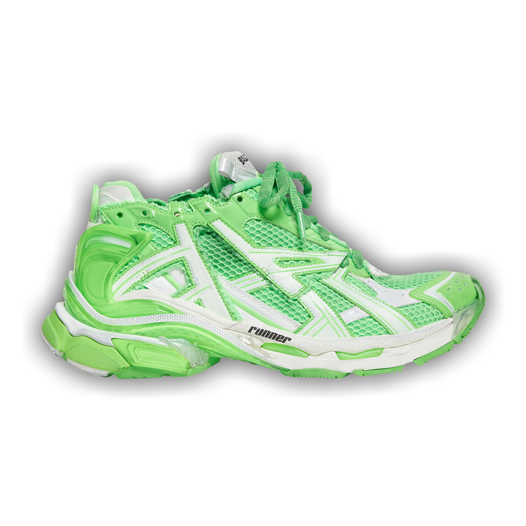 Olive green balenciaga runners hot sale