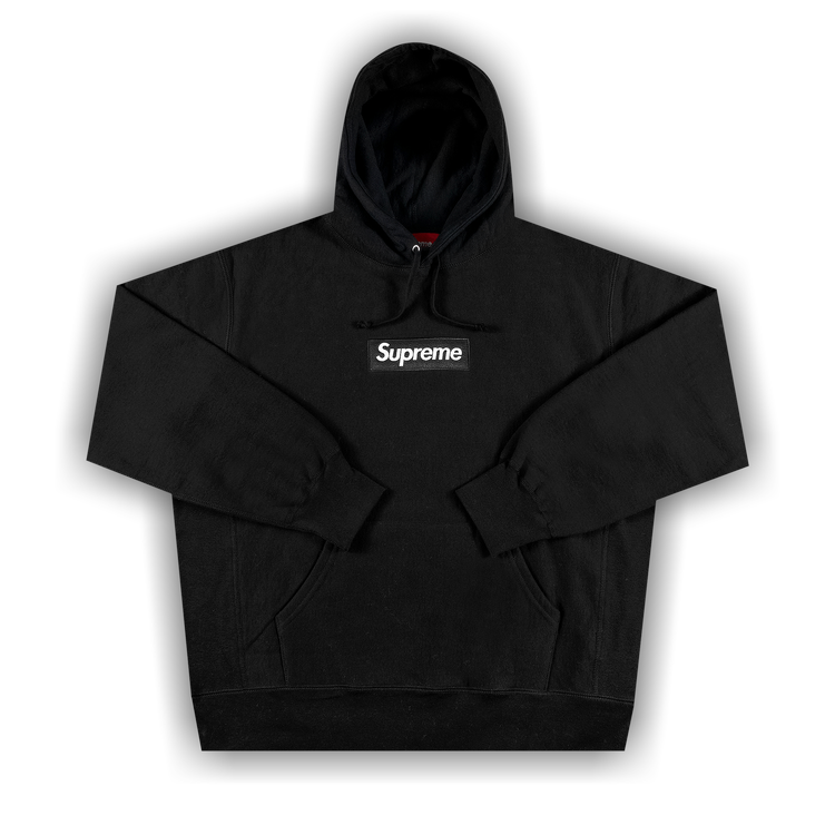 Buy Supreme Box Logo Hooded Sweatshirt 'Black' - FW21SW35 