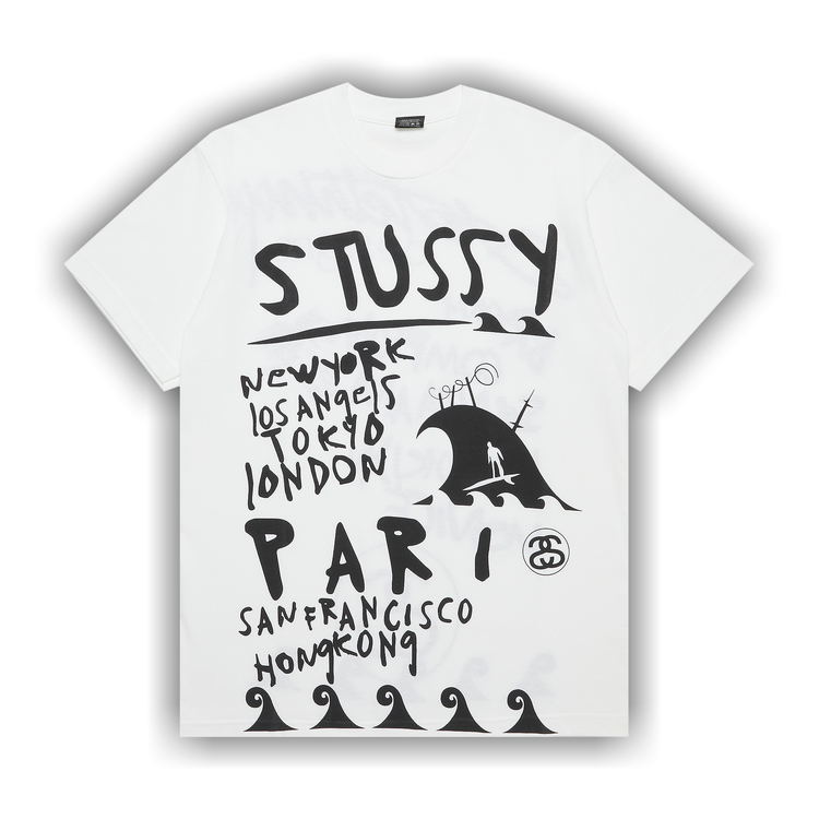 Stussy ホワイト Tシャツ T-shirt Nike x Stussy White size XL International in Cotton