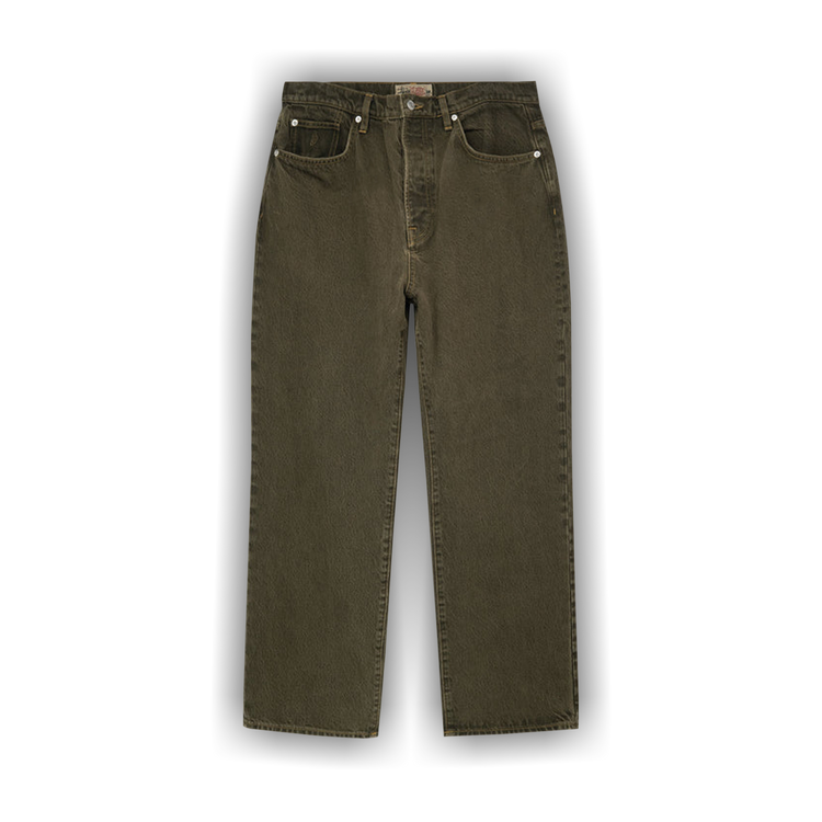 Buy Stussy Denim Classic Jean 'Olive' - 116601 OLIV | GOAT