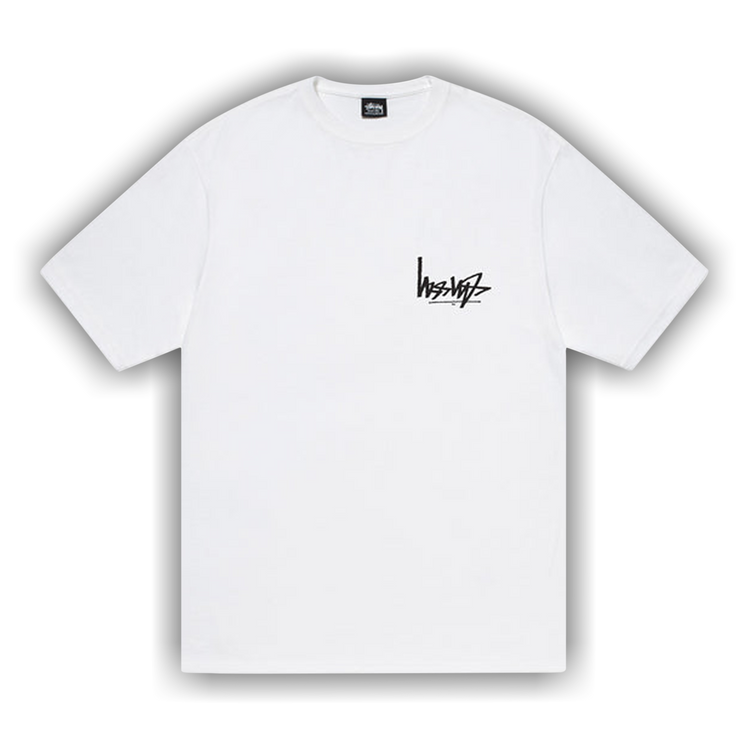 Buy Stussy Flipped Tee 'White' - 1904895 WHIT | GOAT